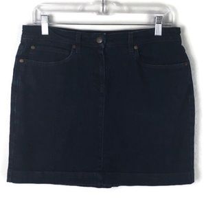 Eileen Fisher Blue denim Mini Skirt M